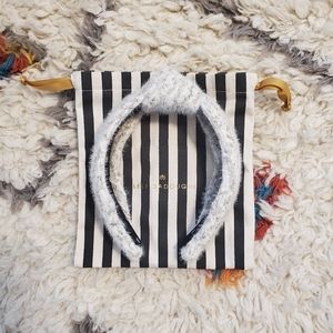 NWT Lele Sadoughi | Gray Sweater Knotted Headband
